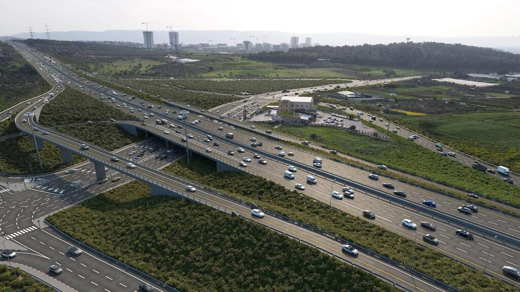 הדמיית הארכת כביש 6 צפון (קרדיט: ארקאפקט) הדמיית הארכת כביש 6 צפון