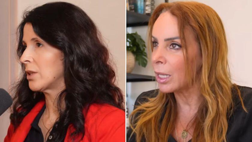 שוש רבן (מימין) וד"ר רות קבסה אברמזון