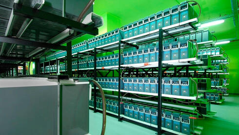 Server farm in Tirat Carmel. Server farm in Tirat Carmel.