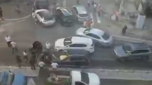 צילום מסך, טוויטר "האוצר ייסגר הרמטית": ההסתדרות חסמה את הכניסות למשרדי ממשלה בירושלים