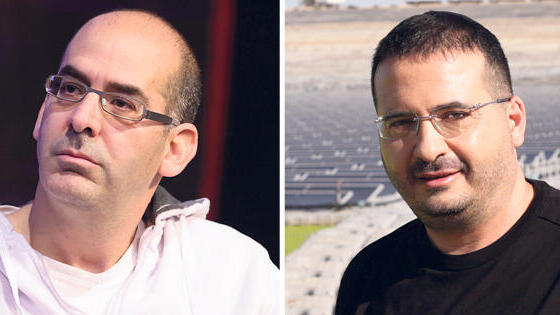 עופר ינאי בעל השליטה בנופר אנרגיה ו חגי שרייבר מנהל ההשקעות בהפניקס