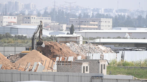 צילום: יאיר שגיא הקבלן קרס, הבנייה נעצרה: פרויקט של 7 בניינים הסתבך בחובות
