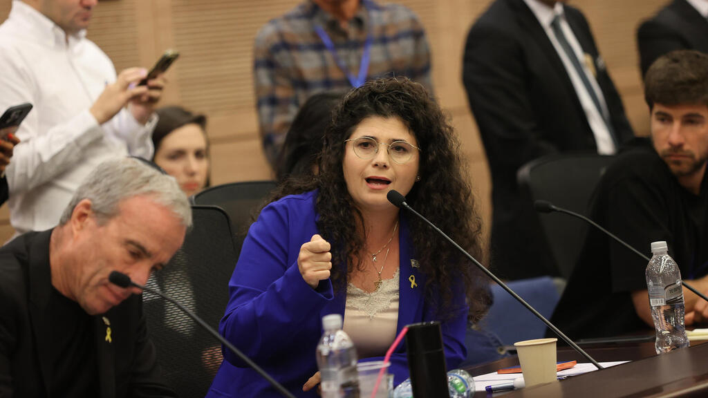 שרן השכל. ההתפלגות נדונה בוועדת הכנסת (צילום: אלכס קולומויסקי) שרן השכל חברת כנסת