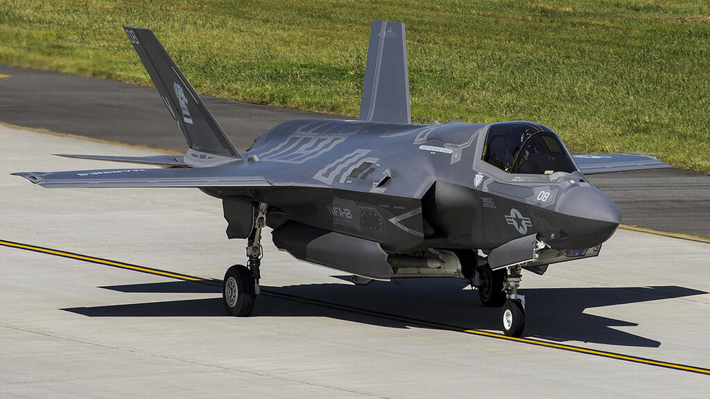מטוס ה-F35B (צילום: USMC) הקברניט F35 חמקן