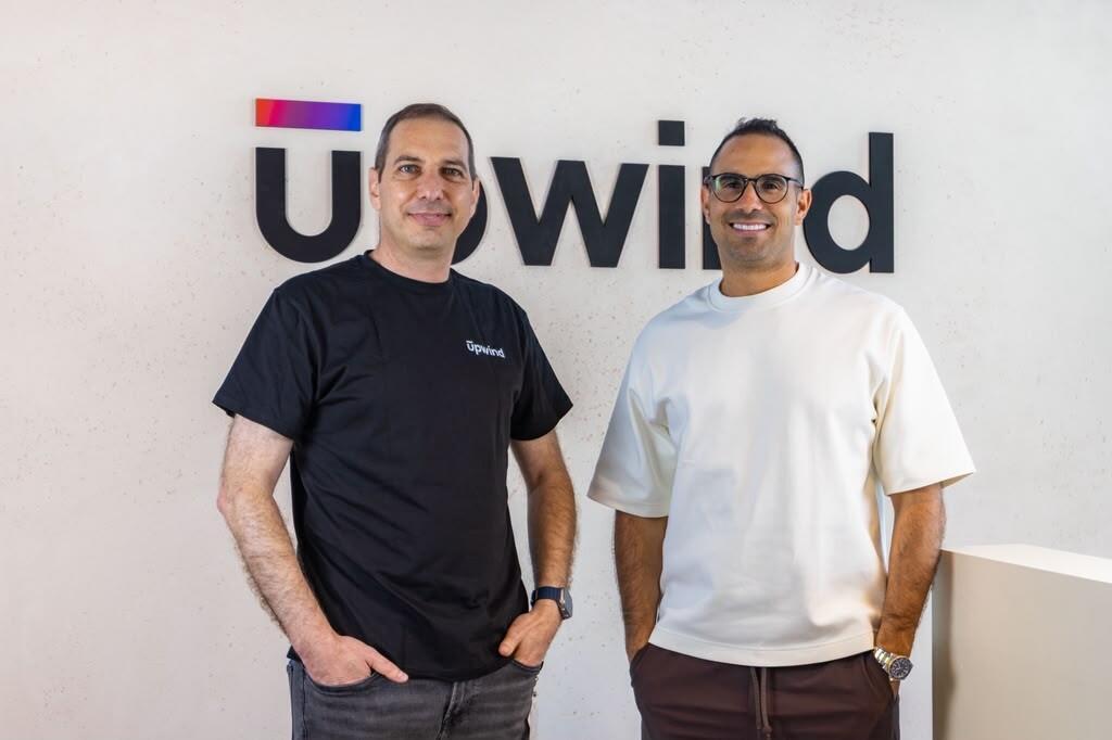 Amiram Shachar (right) alongside Omer Grossman. (Photo: Upwind) עמירם שחר (מימין) ועומר גרוסמן