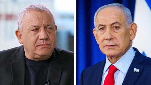 PM Benjamin Netanyahu (right), Yashar Chairman Gadi Eisenkot 