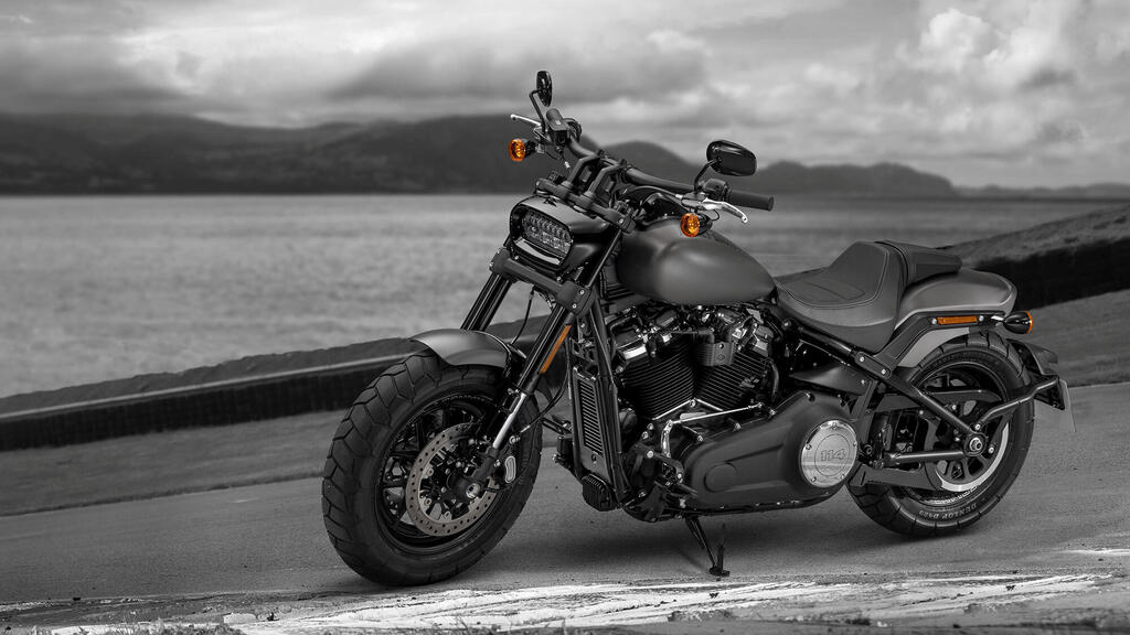 אופנוע 2018 Harley Davidson Fat Bob (צילום: Harley Davidson) אופנוע 2018 Harley Davidson Fat Bob