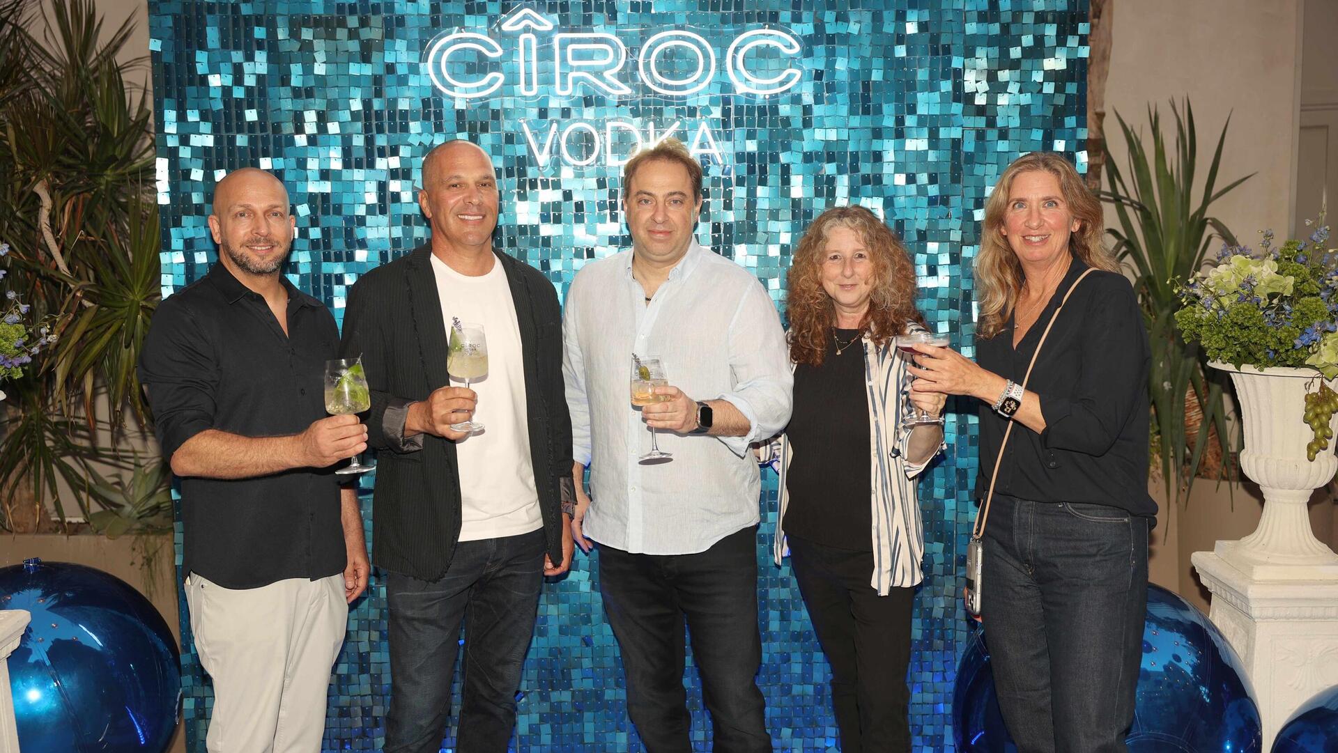 וודקת הפרימיום הצרפתית CÎROC הושקה בישראל