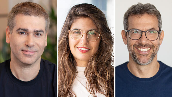 Shai Morag, Hila Zigman, Aner Mazur. Shai Morag, Hila Zigman, Aner Mazur.