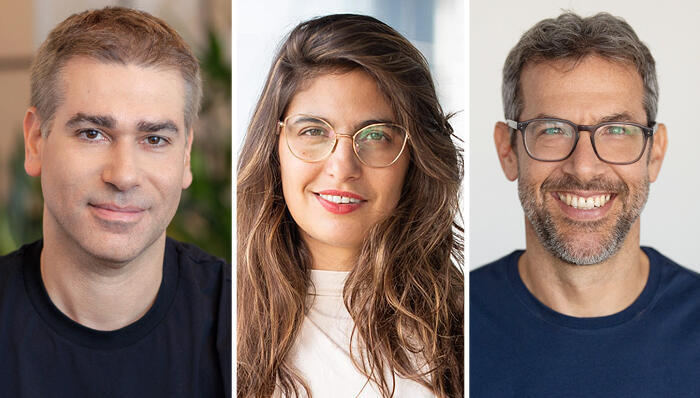 שי מורג, הילה זיגמן וענר מזור (Credit: Elad Malka, Shiri Grupper, Omer Hacohen) Aner Mazur Hila Zigman and Shai Morag