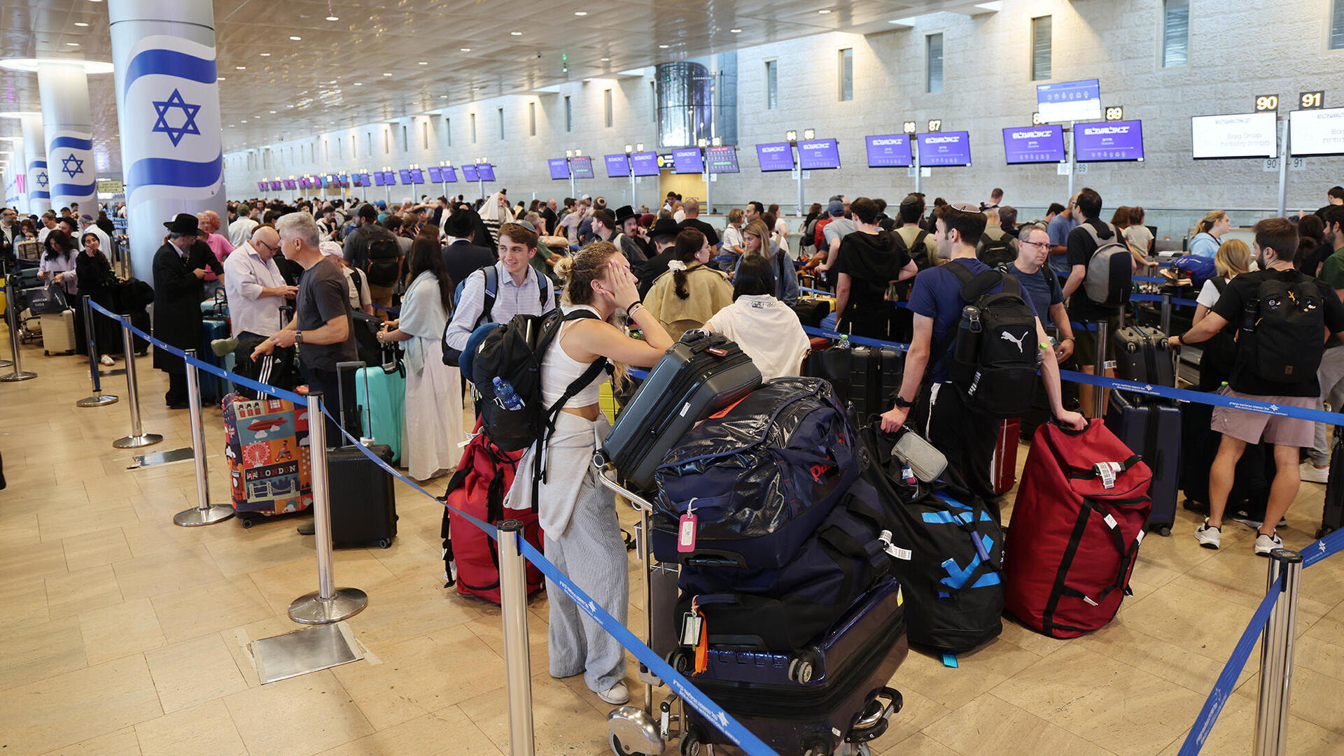 תורים ב נתב"ג תור נתבג נמל התעופה בן גוריון