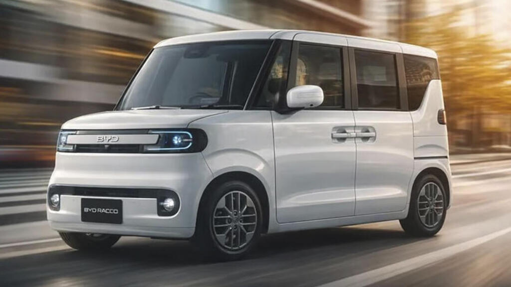 ראקו, מכונית המיקרו של BYD שנכנסה לקודש הקודשים היפני ( צילום: יצרן) רכב BYD RACCOO