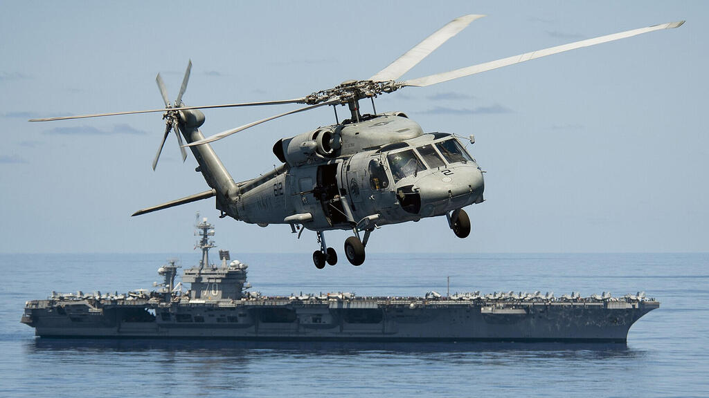 נעים להכיר: מסוק השלך (צילום: USN) הקברניט מסוק ימי