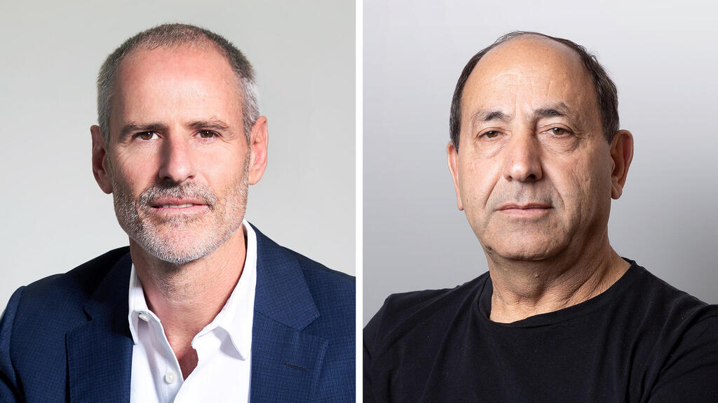 מימין רמי לוי בעל השליטה ברמי לוי נדל"ן ו צחי ברק מנכ"ל ומבעלי השליטה  בחברת פרודלים