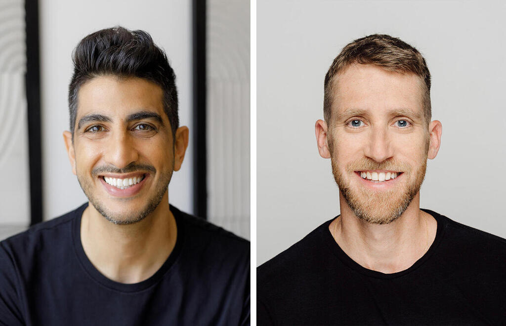 Assaf Rappaport (right) and Yinon Costica. (Photos: Omer Hacohen, Netanel Tobias) מימין אסף רפפורט ו ינון קוסטיקה ממייסדי וויז WIZ