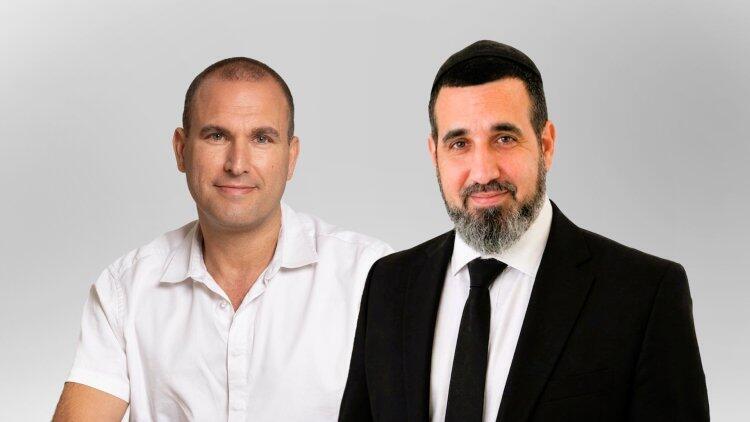 עו"ד מוטי איצקוביץ ומוטי קלברס