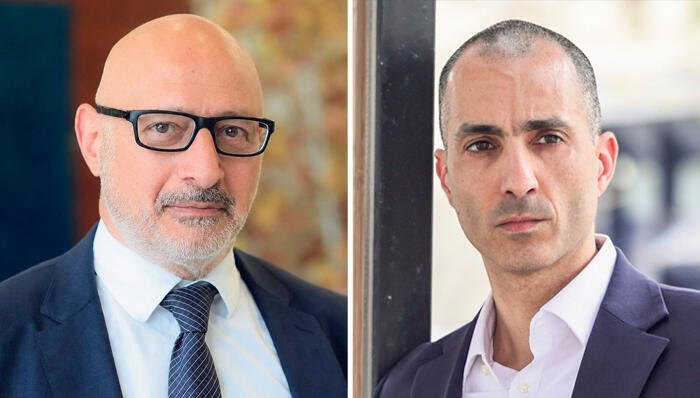 עמית גל ראש רשות שוק ההון ו יוסי לוי מייסד ומנכ"ל משותף במור