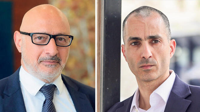 עמית גל ראש רשות שוק ההון, ויוסי לוי מייסד ומנכ"ל משותף במור (צילום: נמרוד גליקמן) עמית גל ראש רשות שוק ההון ו יוסי לוי מייסד ומנכ"ל משותף במור