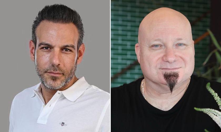 Yoav Land (right) and Rimon Cohen. (Courtesy) Yoav Land and Rimon Cohen