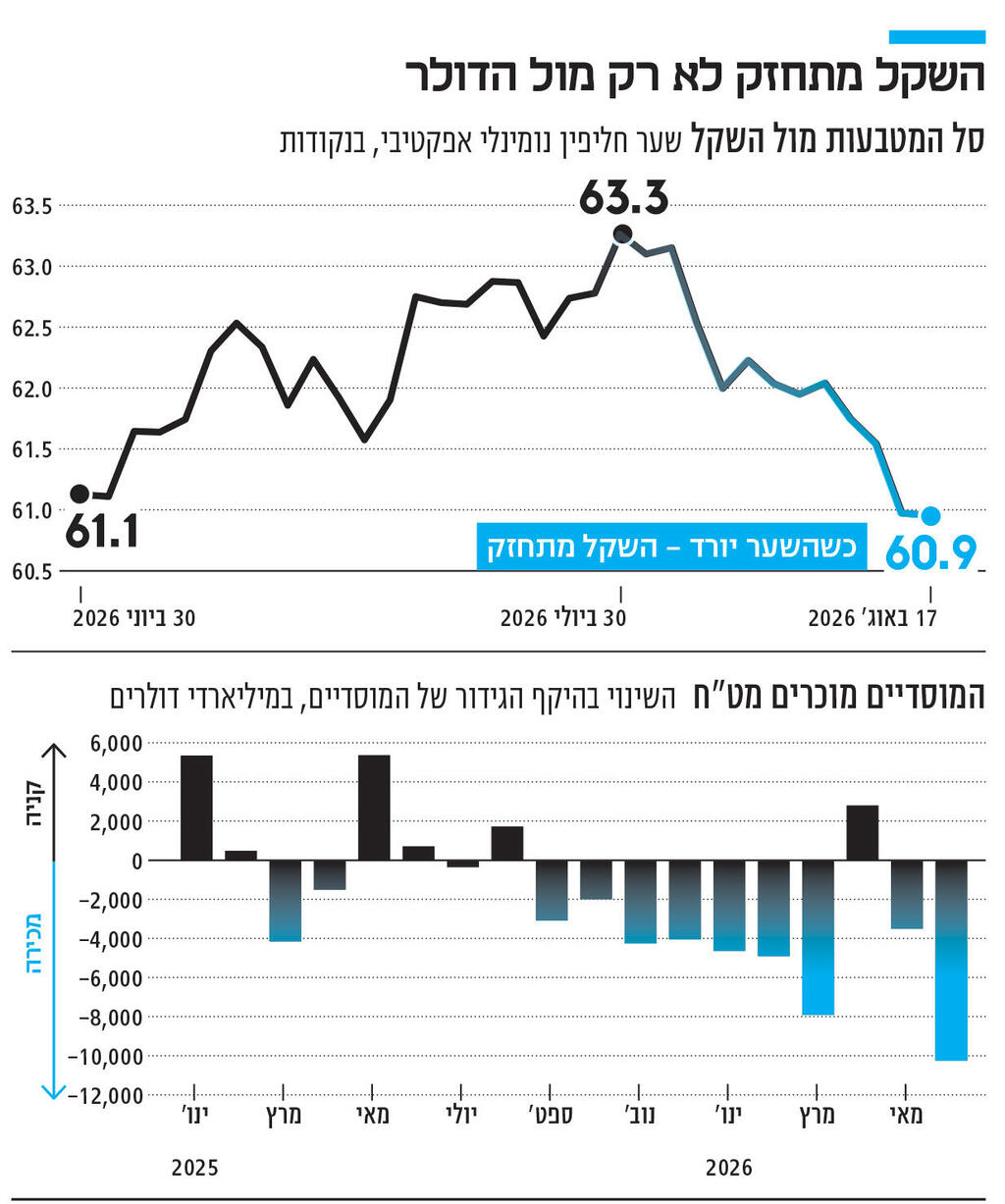 אינפו השקל מתחזק