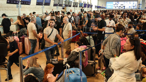 צילום: Jack GUEZ / AFP אחרי המשבר באוגוסט: נתב"ג מגיע למבחן החגים