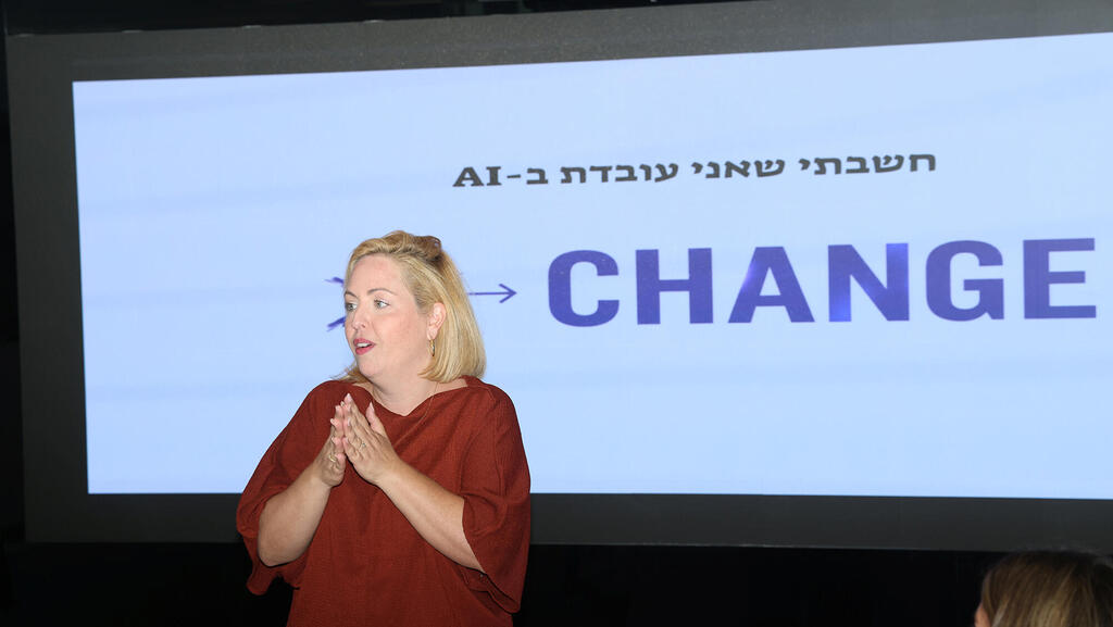לאה המאירי. "המערכת לא תהיה מוכנה - אנחנו נגרום לה להיות מוכנה" (צילום: יריב כץ) אירוע אקסימוס - לאה המאירי