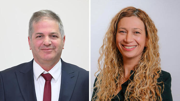 מימין יעל טור כספא ו יואב קיש