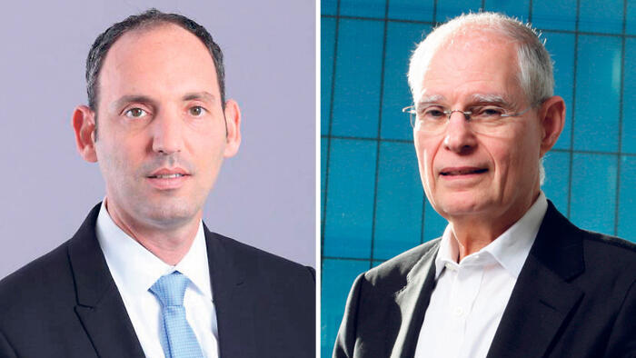 מנכ"ל מנורה מבטחים ארי קלמן (מימין) ומייסד ומנכ"ל אג'יליטי טל קדם. המוסדיים מחפשים לגוון את מנועי הצמיחה (צילום: ריאן פרויס) מנכ"ל מנורה מבטחים ארי קלמן ומייסד ומנכ"ל אג'יליטי טל קדם