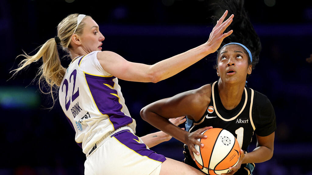שחקנית WNBA ב כדורסל אנג'ל ריס