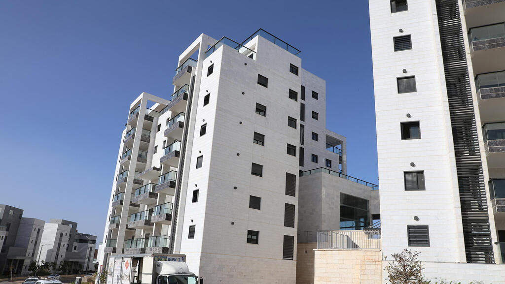 בנייה פרויקט של חברת חנן מור בשכונת מורשת מודיעין