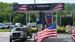 תחנת דלק של Freedom Fuel בפנסילבניה