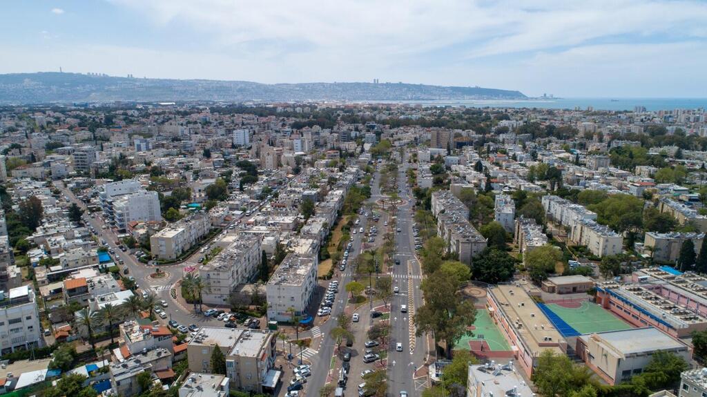 קריית מוצקין מבט מהאוויר