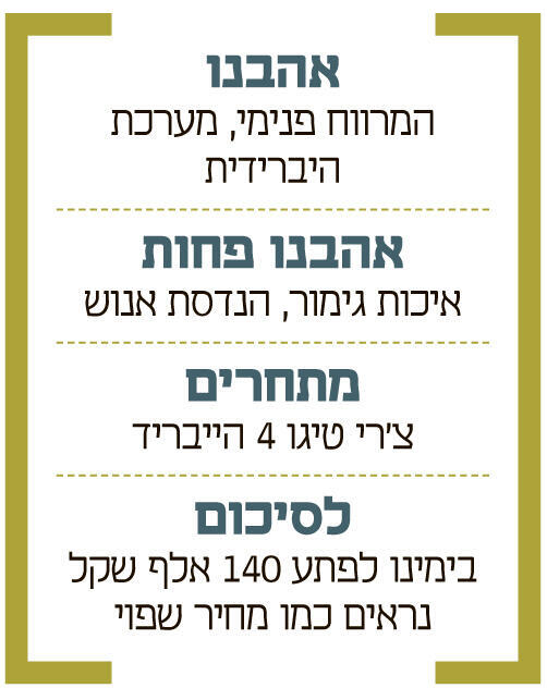 אינפו אורה VIBE 5 אהבנו