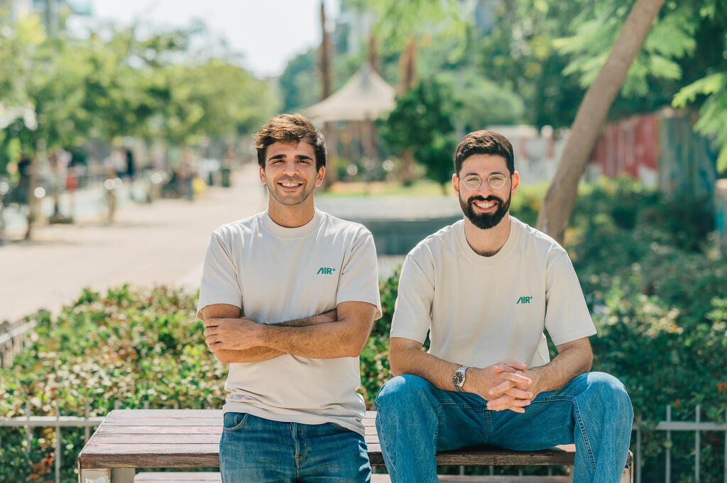 AIR Security founders. (Photo: Netanel Tobias) יאיר סבאן וניב הופמן, מייסדי AIR סקיוריטי
