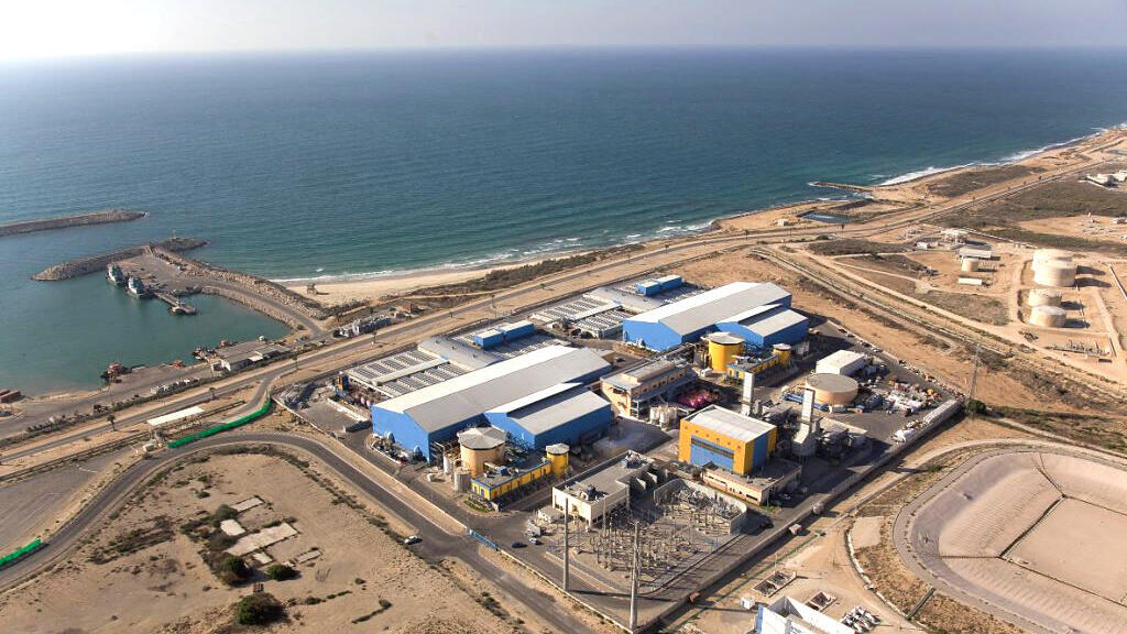 מתקן ההתפלה באשקלון (צילום: Ashkelon Desalination Plant, Israel) מתקן התפלה באשקלון