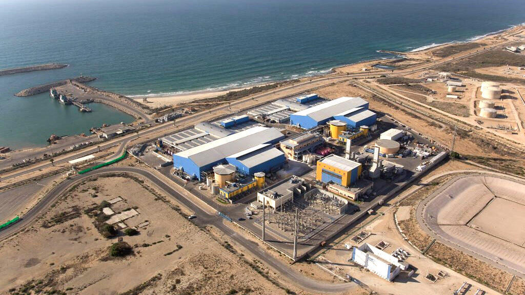 מתקן התפלה באשקלון (צילום: Ashkelon Desalination Plant, Israel) מתקן התפלה באשקלון