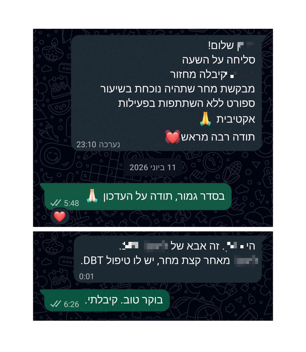 דוגמאות להודעות שהורים שולחים למורה. הכלל הבסיסי של לשאול את השאלה "האם זה באמת דחוף?" עובד כמעט תמיד (צילום מסך: Pantoufle/X) שאול מוסף צילום מסך 03.09.26
