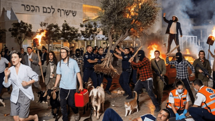 אחת התמונות מתוך הקמפיין של קום איל פו (צילום: מתוך כתב התביעה) אחת התמונות מתוך הקמפיין של קום איל פו