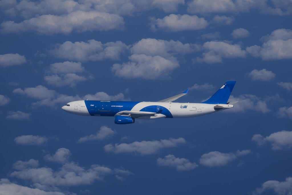 IAI's Airbus. (Photo: IAI) מטוס איירבוס שעבר הסבה על ידי התעשייה האווירית תע"א