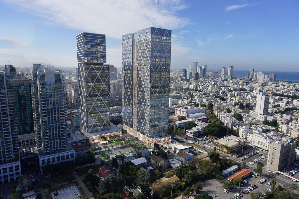 מגדל לנדמרק 2 במתחם שרונה