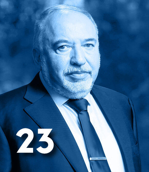 מגזין 100 משפיעים 2026 - 23 אביגדור ליברמן 