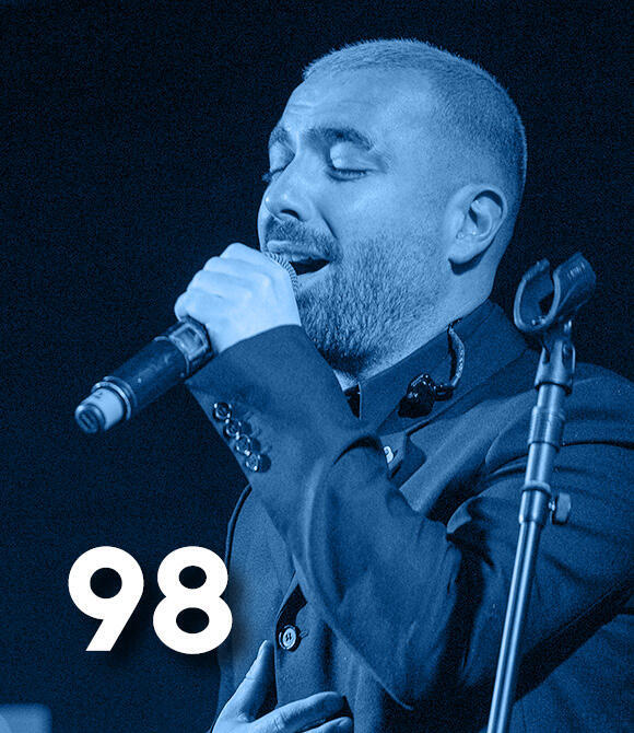 מגזין 100 משפיעים 2026 - 98 עומר אדם ( צילום: טל שחר) מגזין 100 משפיעים 2026 - 98 עומר אדם