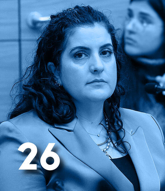 מגזין 100 משפיעים 2026 - 26 שגית אפיק מגזין 100 משפיעים 2026 - 26 שגית אפיק