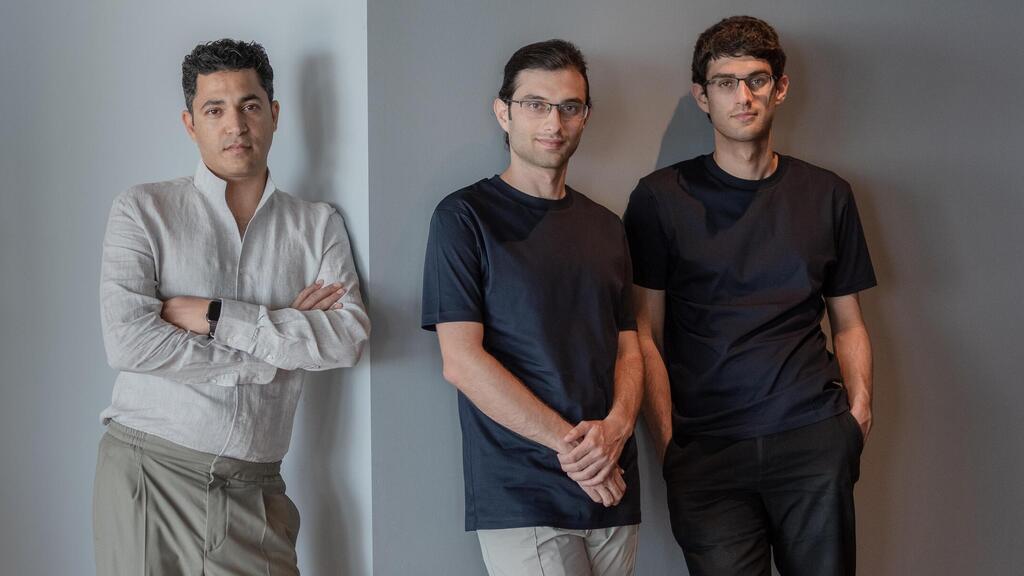 מייסדי דקארט מימין אוריין לייטרסדורף דין לייטרסדורף ומשה שלו
