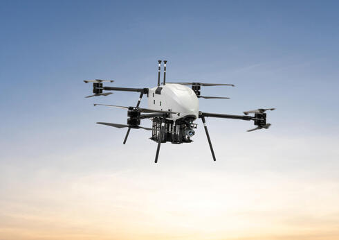 Elbit's X-Intra drone. Elbit's X-Intra drone.