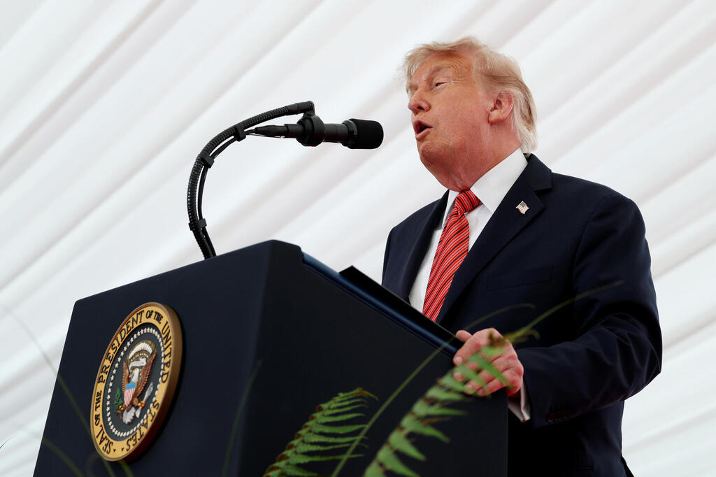 נשיא ארה"ב דונלד טראמפ (צילום: Anna Moneymaker/Getty Images) דונלד טראמפ