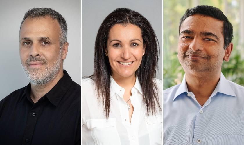 מימין לאק אנאת', ג'סיקה סלאם ואסף עזרא מימין לאק אנאת', ג'סיקה סלאם ואסף עזרא. כנס TECH1