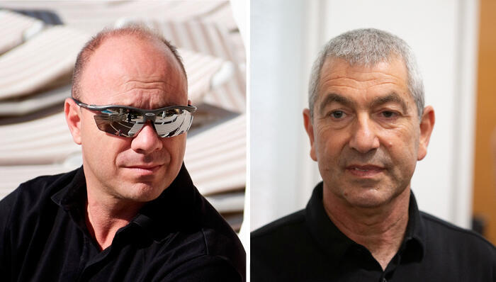 Roni Numa (right) and Avichai Stolero. (Photos: Ilya Melinkov, Alex Kolomoyski) מימין רוני נומה אביחי סטולרו