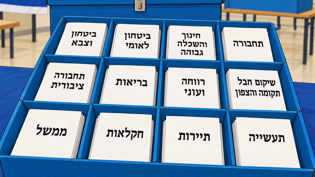 החוב, הפגיעה בבריאות, בחינוך ובמשפחות המשרתים, משאירים חשבון פתוח לשנים הבאות (עיבוד תמונה: AI) ביטחון או חינוך - מה יהיו הבחירות שלכם?