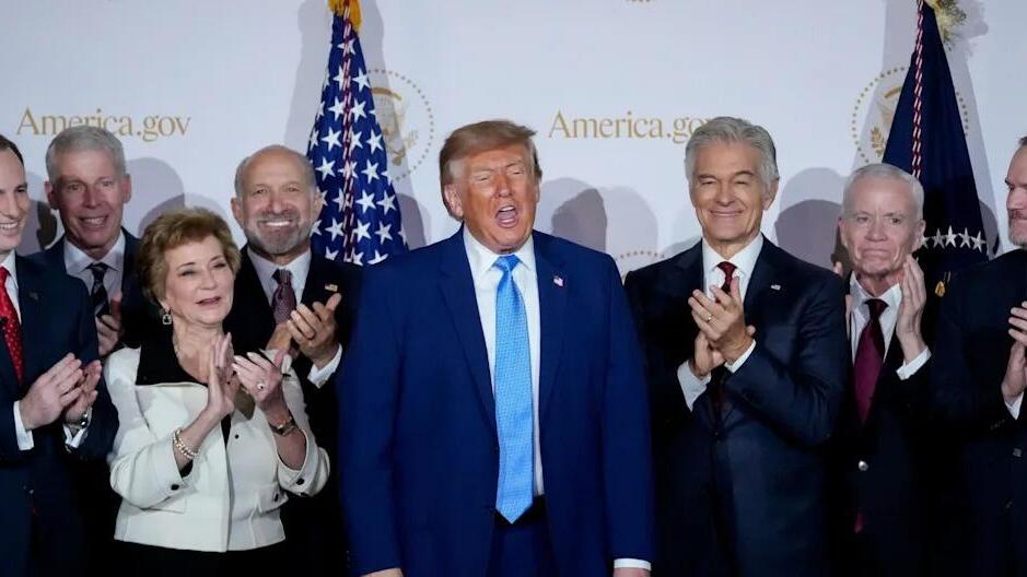 הנשיא טראמפ בטקס השקת אתר America.gov (צילום: בלומברג) הנשיא טראמפ בטקס השקת אתר ה-AI הממשלתי